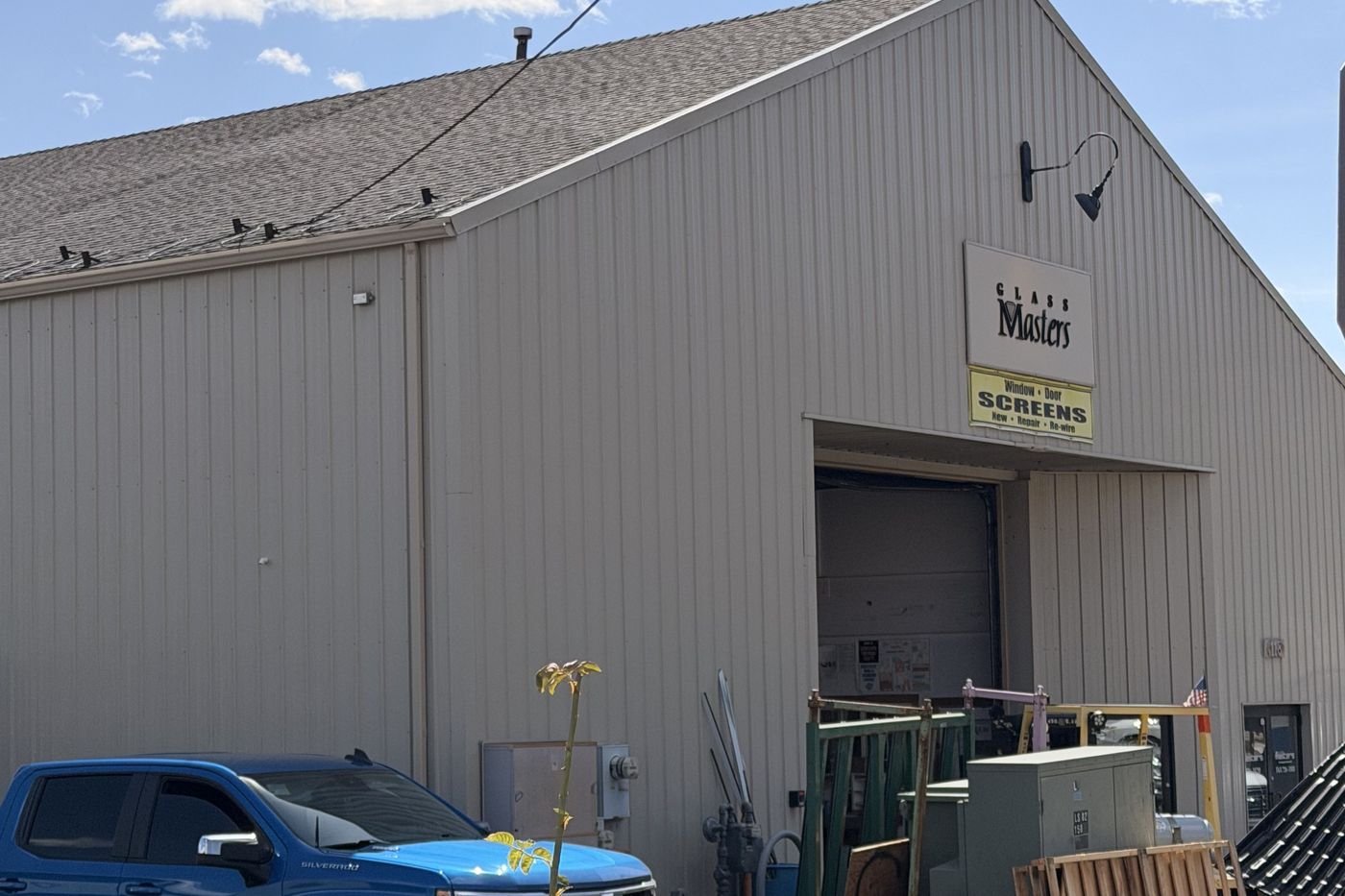 The Glass Masters shop building at 118 Lewis Street in Ketchum